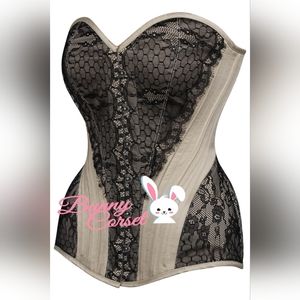 Heavy Overbust. steel boned corset size 30